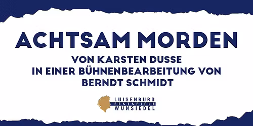 ACHTSAM MORDEN - Premiere