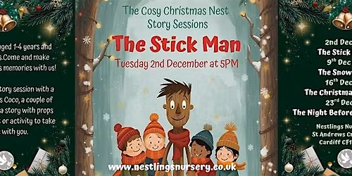 The Cosy Christmas Nest - Story Session - The Stick Man