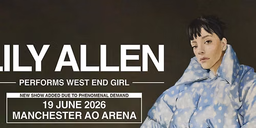 Lily Allen Manchester Tickets