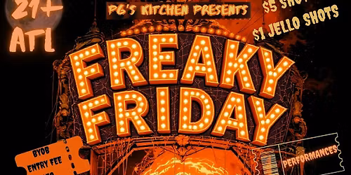 FREAKY FRIDAY "HALLOWEEN PARTY"