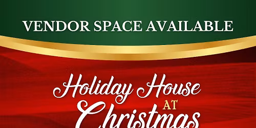 Holiday House at Christmas Under the Oaks