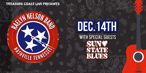 Raelyn Nelson Band W\/ Sun State Blues at Terra Fermata!!!