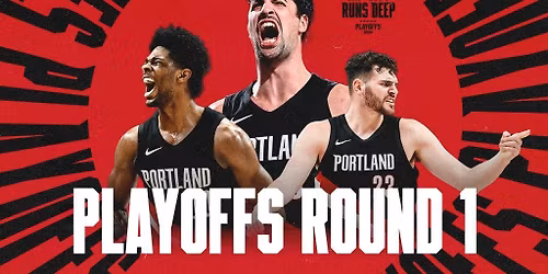 West Conf Qtrs: Spurs at Portland Trail Blazers Rd 1 Hm Gm 3 (If Nec.)