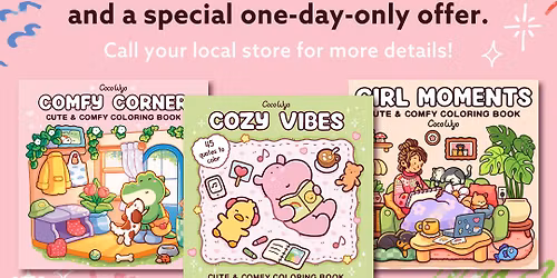Cute & Cozy Coloring Day