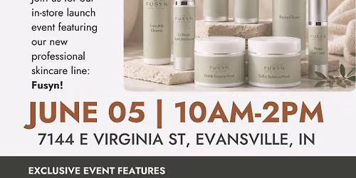 Fusyn Skincare Launch Party