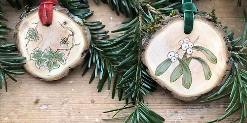 Festive Pyrography Workshop 1: Tree Decorations