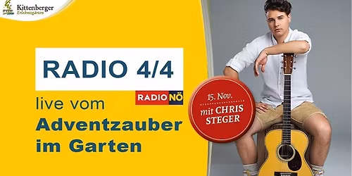ORF N\u00d6 Radio 4\/4 \u2013 live aus den Kittenberger Erlebnisg\u00e4rten