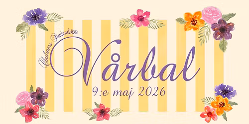 Chalmers Studentk\u00e5rs V\u00e5rbal 2026