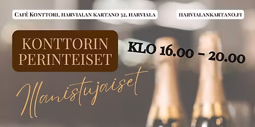 \u2728Konttorin Perinteiset Illanistujaiset - PIKKUJOULUT