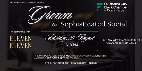 OKCBCC Grown & Sophisticated Social