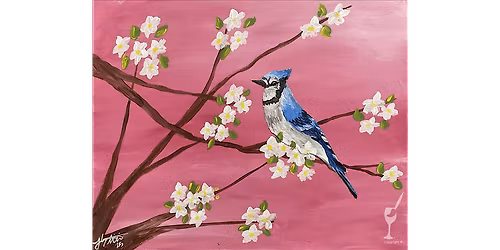 Bluebird at Sunrise - Paint and Sip in Houston | Classpop!™