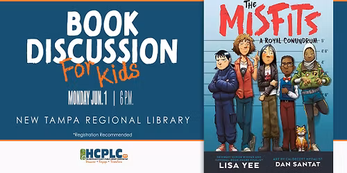 Book Discussion for Kids - A Royal Conundrum (The Misfits) by Lisa Yee