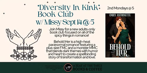 Diversity in Kink Book Club with Missy: Behold Her