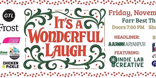 It\u2019s a Wonderful Laugh: Holiday Comedy Benefit