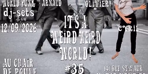 Affiche It's a Weird, Weird World! #35
