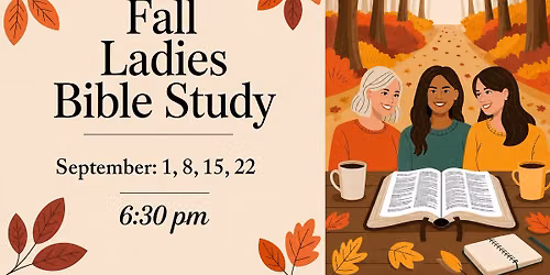 Fall Ladies Bible Study