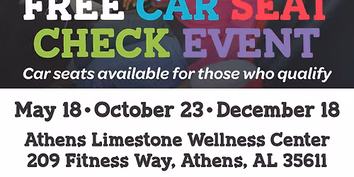 FREE Car Seat Check Event