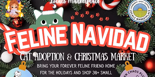 Feline Navidad- Cat Adoption Christmas Market\ud83d\udc3e