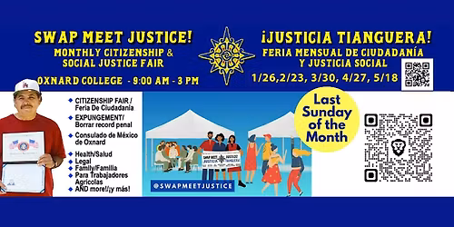 Swap Meet Justice - September Social Justice Fair\/Justicia Tianguera Feria