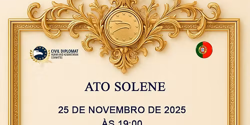 Solemn Act - Civil Diplomat Jethro International - Cidadela de Cascais - Portugal