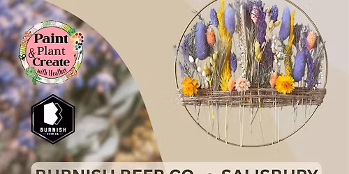 Craft & Sip: DIY Dried Floral Hoop