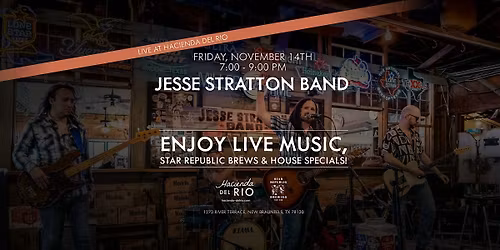 Jesse Stratton Band Live At Hacienda Del Rio