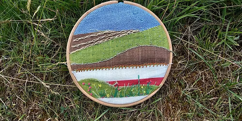 Stitch a Fabric Landscape with Jane