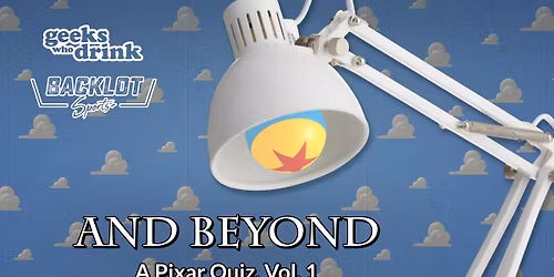 Pixar Trivia with Geeks Who Drink