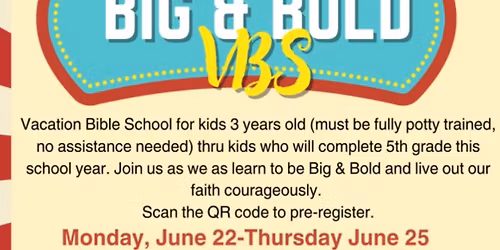 Big and Bold VBS
