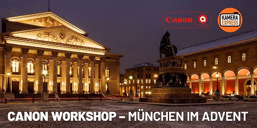 M\u00dcNCHEN IM ADVENT \u2013 BLAUE STUNDE UND LICHTSPUREN