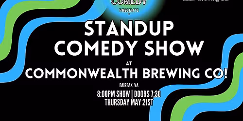 Standup Comedy at Commonwealth Brewing Co! (Fairfax, Va)