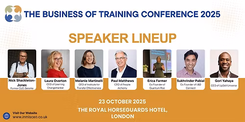 The Business of Training Conference 2025