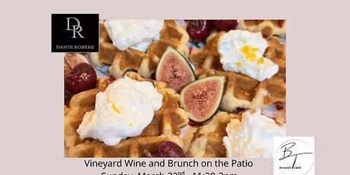 Vineyard Wine and Brunch on the Patio