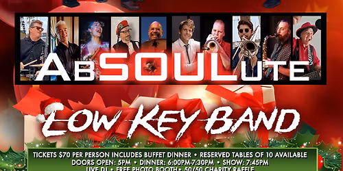 Christmas Dinner & Dance with 3 Bands!