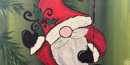 Santa Gnome Ornament