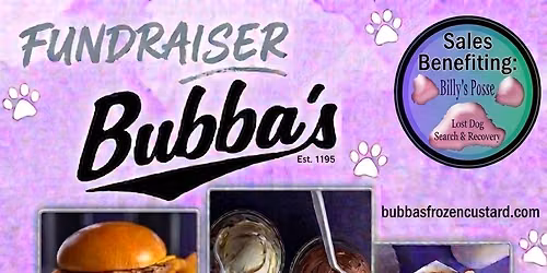 Pewaukee Bubba's Frozen Custard Fundraiser for Billy's Posse