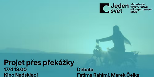 Projekce filmu Projet p\u0159es p\u0159ek\u00e1\u017eky | Jeden sv\u011bt Krom\u011b\u0159\u00ed\u017e 2026