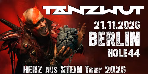 Tanzwut - Herz aus Stein Tour 2026 Berlin