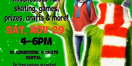 Grinchmas Skating Party