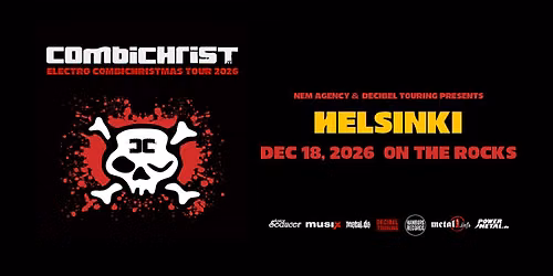 COMBICHRIST (USA), pe 18.12.2026, Helsinki, On the Rocks