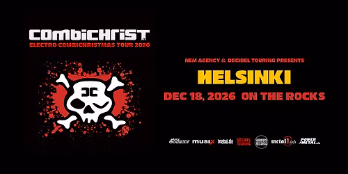 COMBICHRIST (USA), pe 18.12.2026, Helsinki, On the Rocks