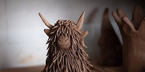 Clay Highland Cow Workshop for Adults