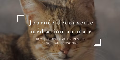 journ\u00e9e de d\u00e9couverte de la m\u00e9diation animale 