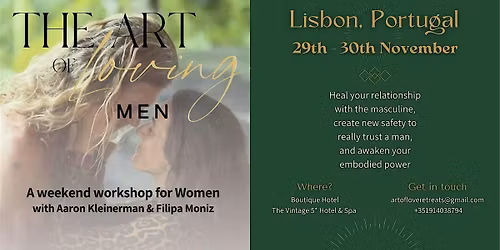 The Art of Loving Men (workshop for Women)