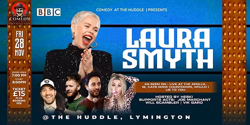 Huddle Lymington Presents Laura Smyth