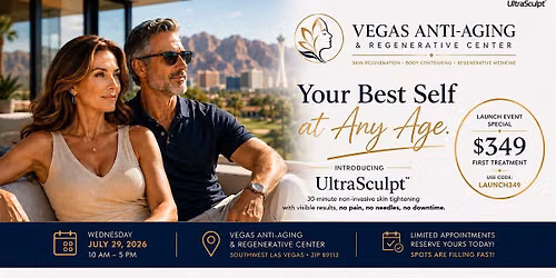 UltraSculpt Launch at Vegas Anti-Aging | Skin Tightening & Rejuvenation