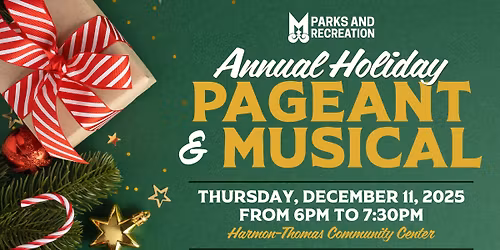 Annual Holiday Pageant & Musical