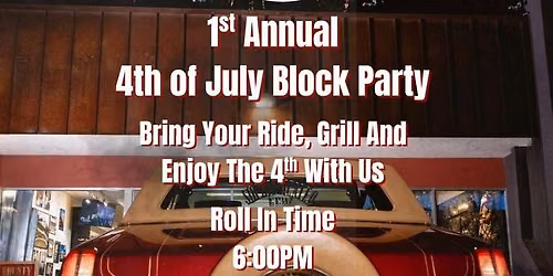 Unida Clothing\u2019s 4th of July Block Party Show and Shine