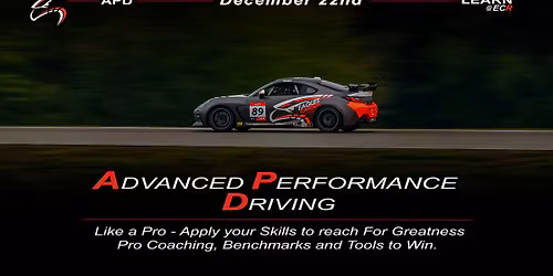 Advanced Performance Driving @ ECR