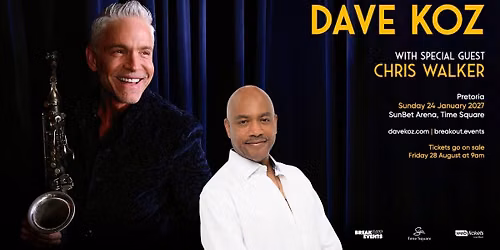 Dave Koz with special guest Chris Walker live at SunBet Arena